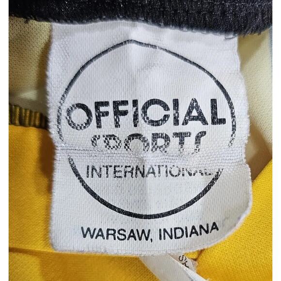 USSF Pro Soccer Referee Jersey Official Sports Yellow SIZE Y LARGE - Picture 8 of 10